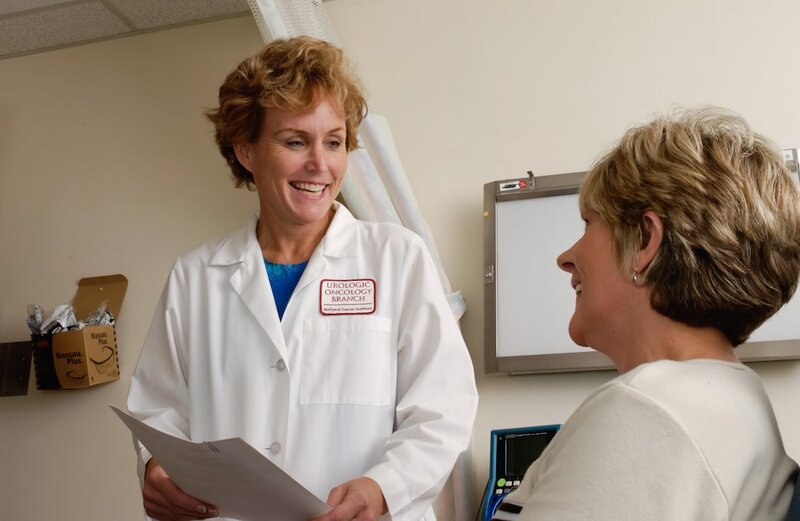 Older adult consulting with a healthcare professional in Ireland